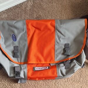 Timbuk2 Orange and Gray Messenger Bag